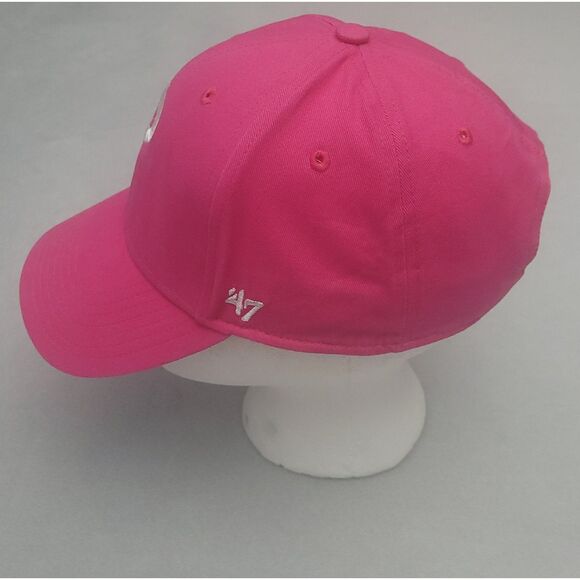 47 Brand Youth Girls Philadelphia Phillies Pink Strapback Baseball Cap - Picture 2 of 12